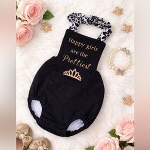 Small Shop/ Handmade Romper, Size 12-24 Months. Great Condition. Birthday Outfit